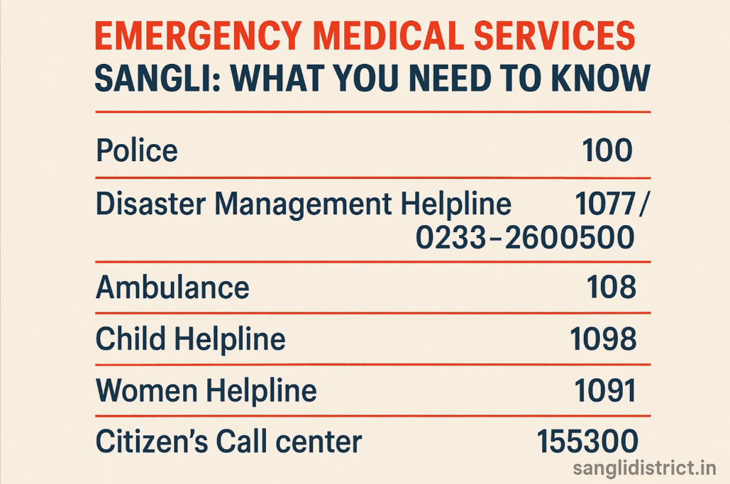 Emergency Medical Services Sangli